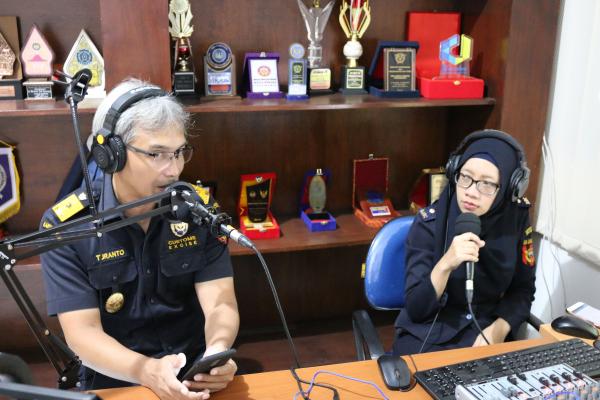 Upaya Peningkatan Integritas Pegawai Bea Cukai Jogja di Bejo Radio